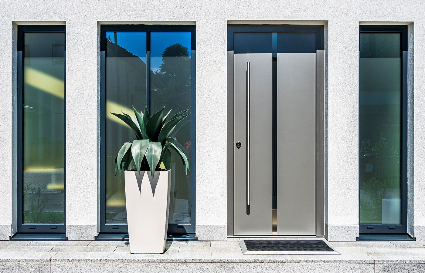 Haustüren aus Aluminium